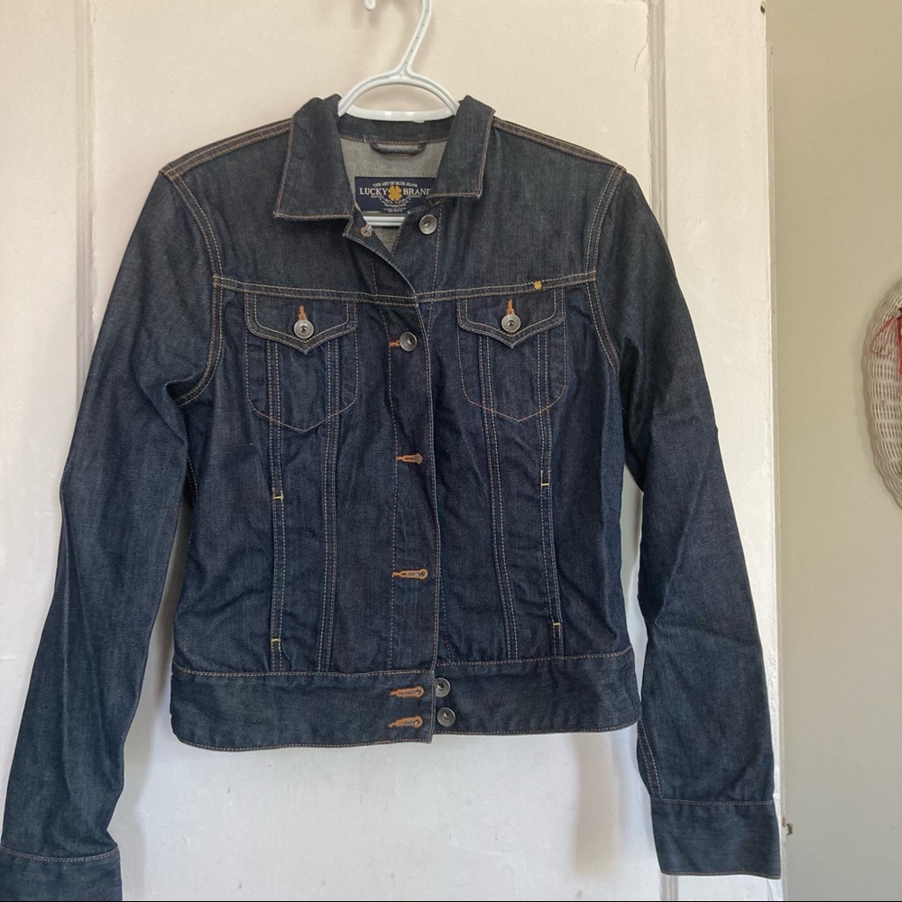 Jean Jacket W/ Pockets blue